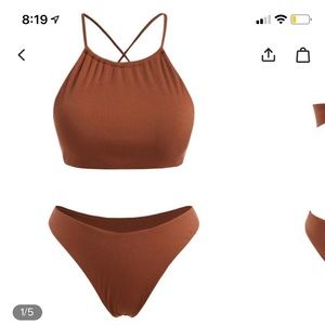 Spring Break Necessity!! Ribbed Bikini Set